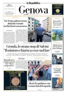 la Repubblica Genova - 22 Luglio 2023