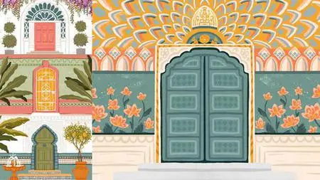 Travel Inspired Illustration In Procreate