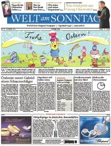 Die Welt am Sonntag vom 31 März 2013