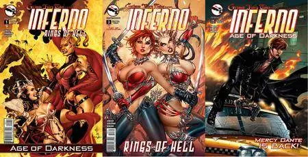 Grimm Fairy Tales - Inferno Rings of Hel #1-3 y Inferno Age of Darkness (One Shot)