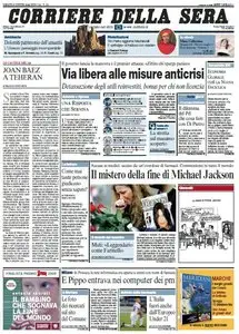 Il Corriere della Sera (27-06-09)