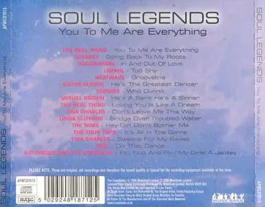 VA - Soul Legends - You To Me Are Everything (2004)
