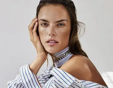 Alessandra Ambrosio by Alique for Glamour January 2016