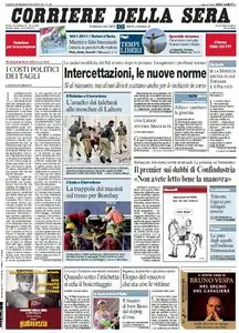 Il Corriere della Sera (29-05-10)