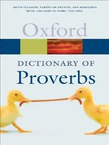 A Dictionary of Proverbs, 5 edition