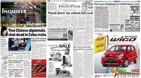 Philippine Daily Inquirer – October 22, 2015