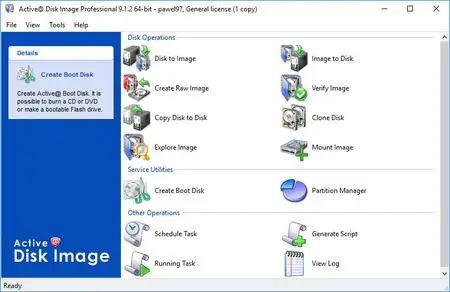 Active@ Disk Image Professional 9.5.2