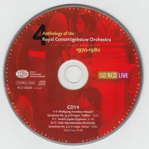 RCO - Anthology of the Royal Concertgebouw Orchestra, Volume 4, 1970-1980 (2006) {14CD Box Set, RCO 06004} (Complete Artwork)