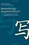 Remembering Simplified Hanzi 2: How Not to Forget the Meaning and Writing of Chinese Characters