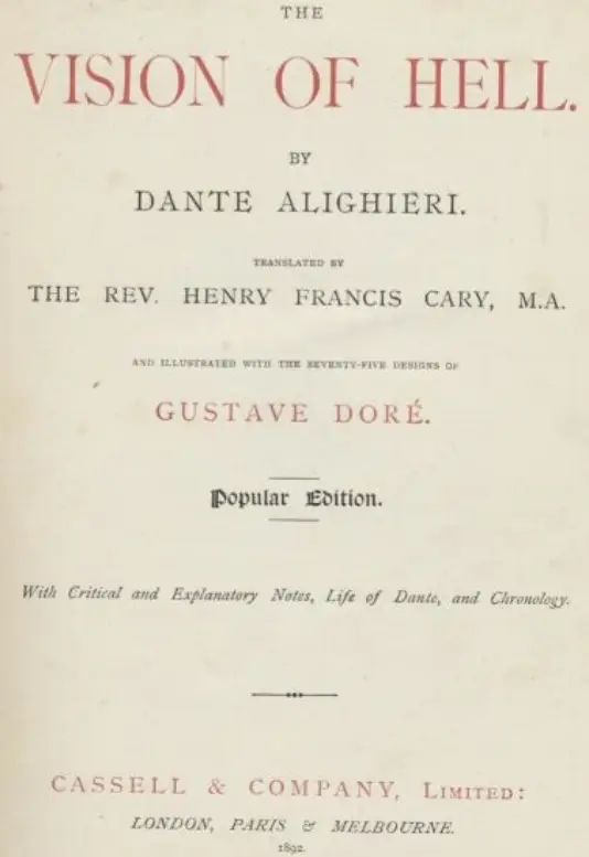 Dante Alighieri. The Divine Comedy. Gustave Dore's Illustrated