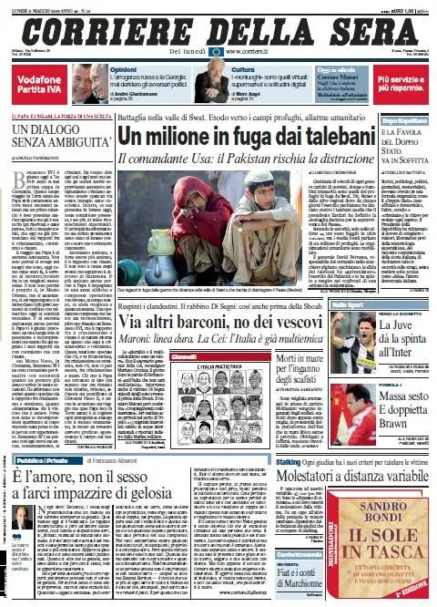 Il Corriere della Sera (11-05-09)