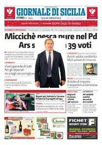 Giornale di Sicilia Sicilia Orientale - 17 Dicembre 2017