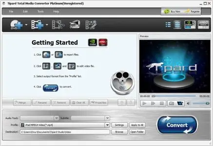 Tipard Total Media Converter Platinum 6.2.6