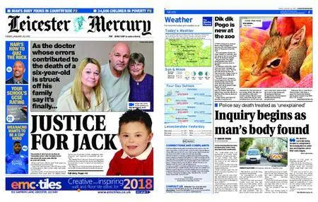 Leicester Mercury – January 26, 2018