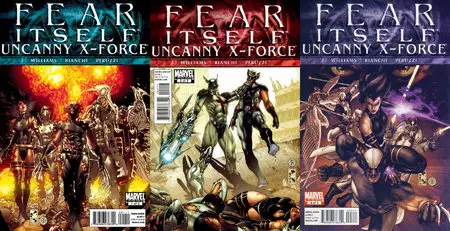 Fear Itself: Uncanny X-Force #1-3 (of 3) Complete
