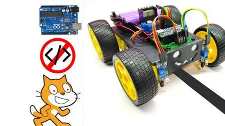 Arduino Robotics With Scratch Programming in TinkerCAD