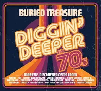 VA - Buried Treasure - The 70s: Diggin Deeper (3CD, 2022)