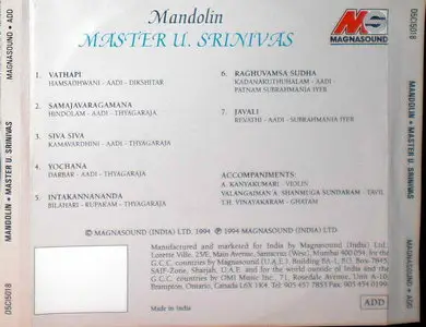 Mandolin - Master U Srinivas