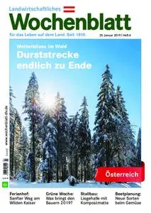 Bayerisches Landwirtschaftliches Wochenblatt Oesterreich - 24. Januar 2019