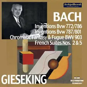 Walter Gieseking - J.S. Bach: Piano Works (2021 Remastered Version) (2021) [Official Digital Download 24/48]