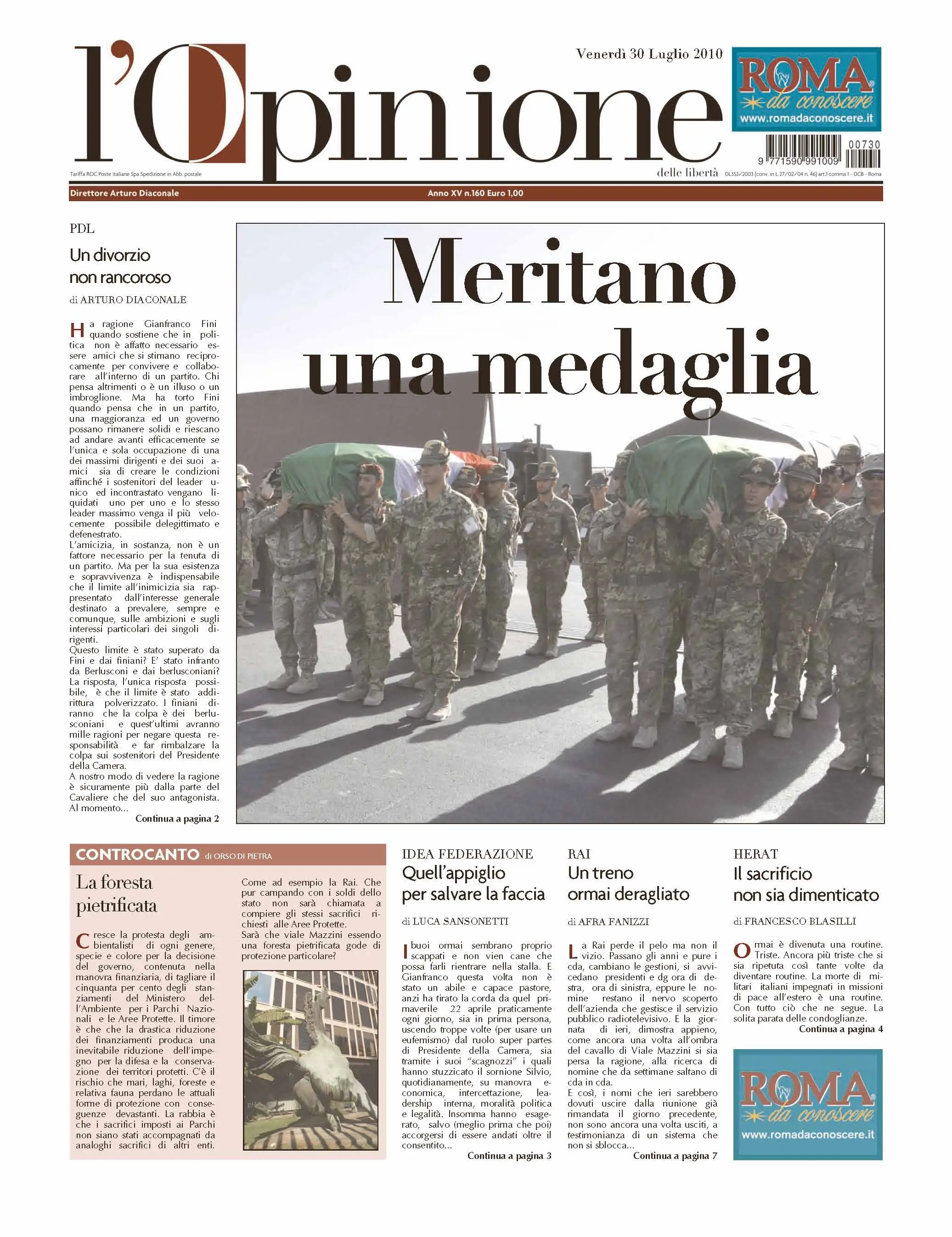 L'Opinione 30.07.2010