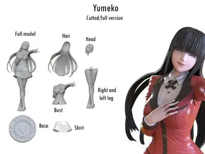 Yumeko Figure and NSFW Version