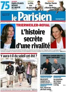 Le Parisien + Cahier Paris du Mercredi 13 Juin 2012