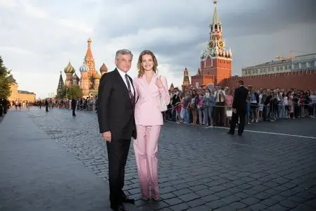 Natalia Vodianova - Dior show at Red Square on July 9, 2013 in Moscow, Russia