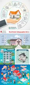 Vectors - Real Estate Infographics Set 9