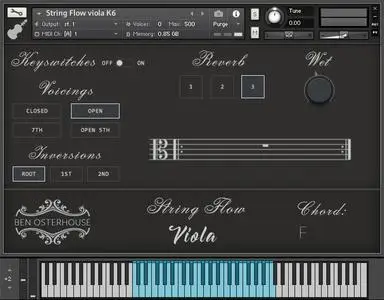 Ben Osterhouse String Flow Viola v1.3.1 KONTAKT