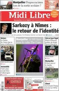 Midi Libre du Samedi 19 Novembre 2016