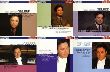 Bruno-Leonardo Gelber plays Beethoven sonatas [6CDs Denon]