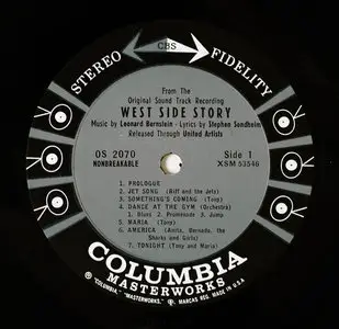 West Side Story (Original Sound Track Recording, 1961) 24-Bit/96-kHz Vinyl Rip