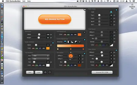 CSS3 ButtonBuilder 1.0