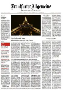 Frankfurter Allgemeine Zeitung vom 14 Dezember 2015