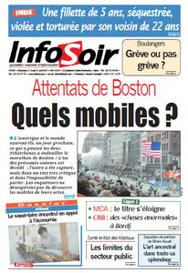 InfoSoir N.2966 - Dimanche 21 / Lundi 21 Avril 2013