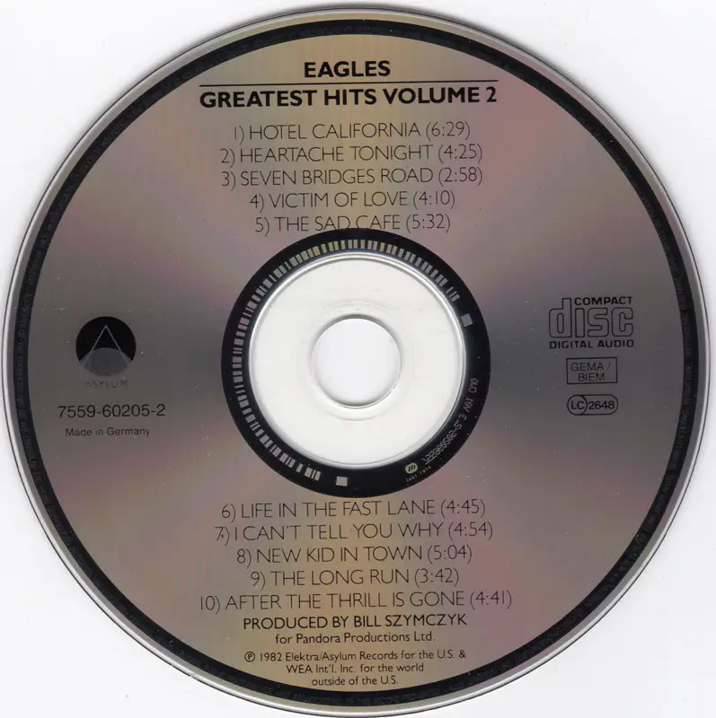 Eagles Greatest Hits Volume 2 1982 Re Up Avaxhome