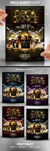 Graphicriver Deca Dance Party Flyer
