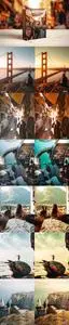 Orange & Teal Cinematic Travel Lightroom Presets
