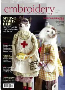 Embroidery Magazine - March-April 2014