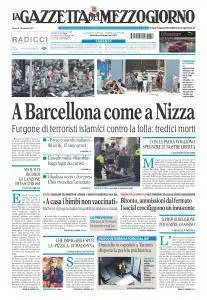 La Gazzetta del Mezzogiorno Taranto - 18 Agosto 2017