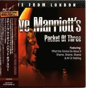 Steve Marriott's Packet Of Three ‎- Live From London (2014) [Japan Mini-CD]