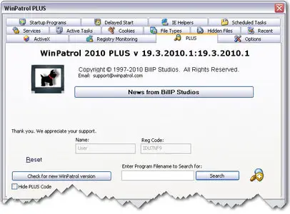 WinPatrol PLUS v19.3.2010.1