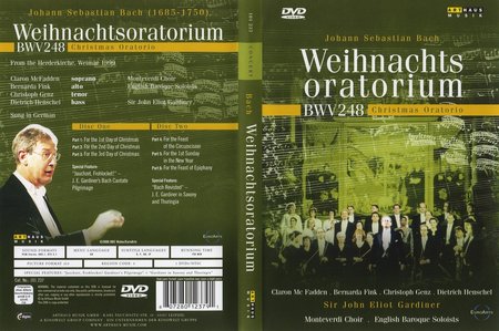 Bach - Weihnachtsoratorium, Gardiner (2 DVDs)