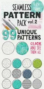 CreativeMarket - HandSketched Seampless Patterns II