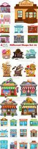 Vectors - Different Shops Set 19