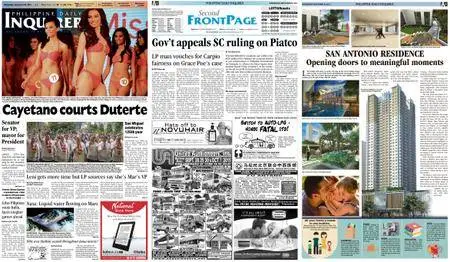 Philippine Daily Inquirer – September 30, 2015