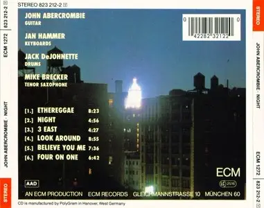 John Abercrombie - Night (1984) {ECM 1272}