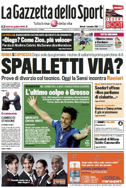 La Gazzetta dello Sport (01-09-09)