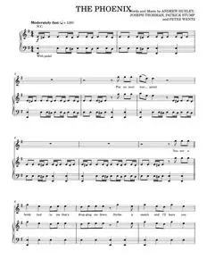 The phoenix - Fall Out Boy (Piano-Vocal-Guitar)